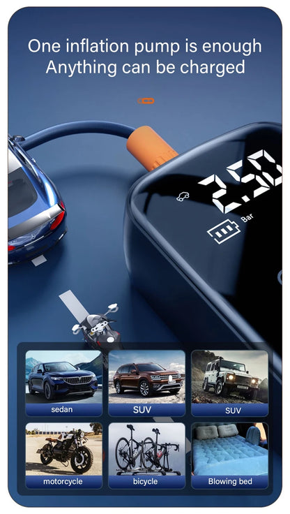 Wireless Smart Tire Inflator