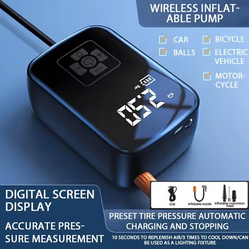 Wireless Smart Tire Inflator