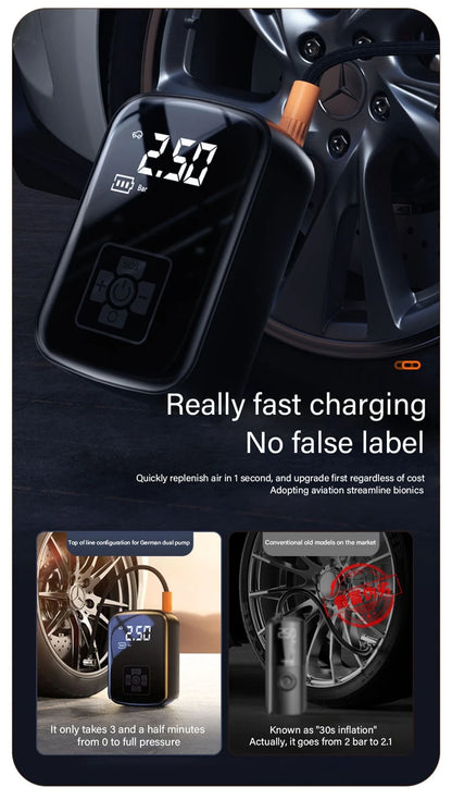 Wireless Smart Tire Inflator